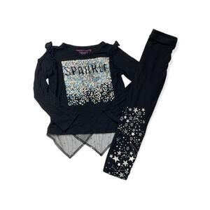 Girls Design History Sparkle Top & Leggings